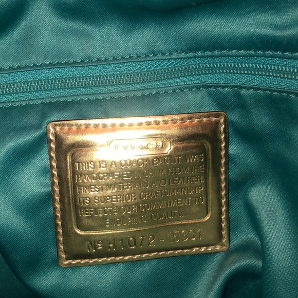 Coach Poppy purse/ handbag - Picture 3 of 6